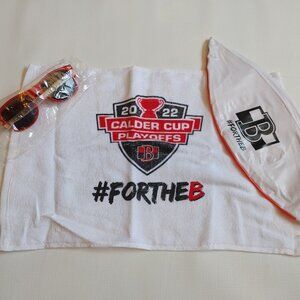 Belleville Senators Merch Beach Ball Towel and Sun Glasses AHL